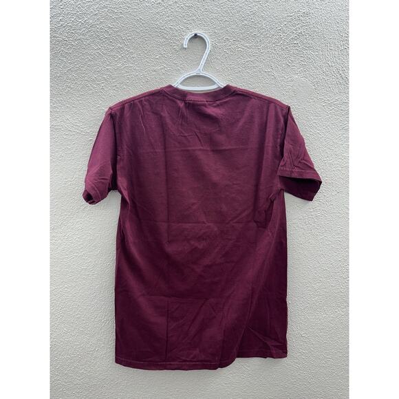 Womens Maroon Virgina Tech Hokies Animal Print Graphic T-Shirt Size Small - Picture 6 of 9